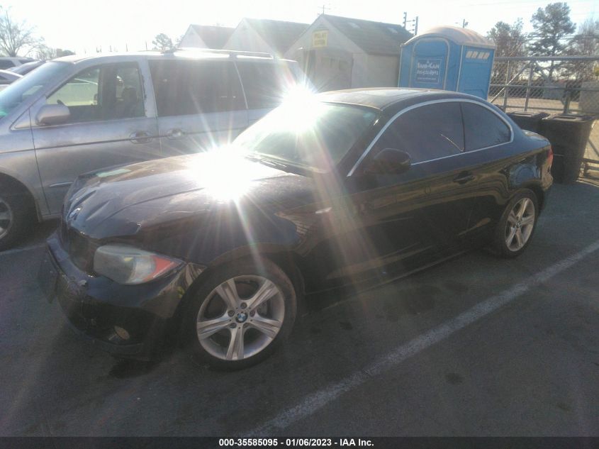 2013 BMW 1 SERIES 128I WBAUP7C57DVP25940