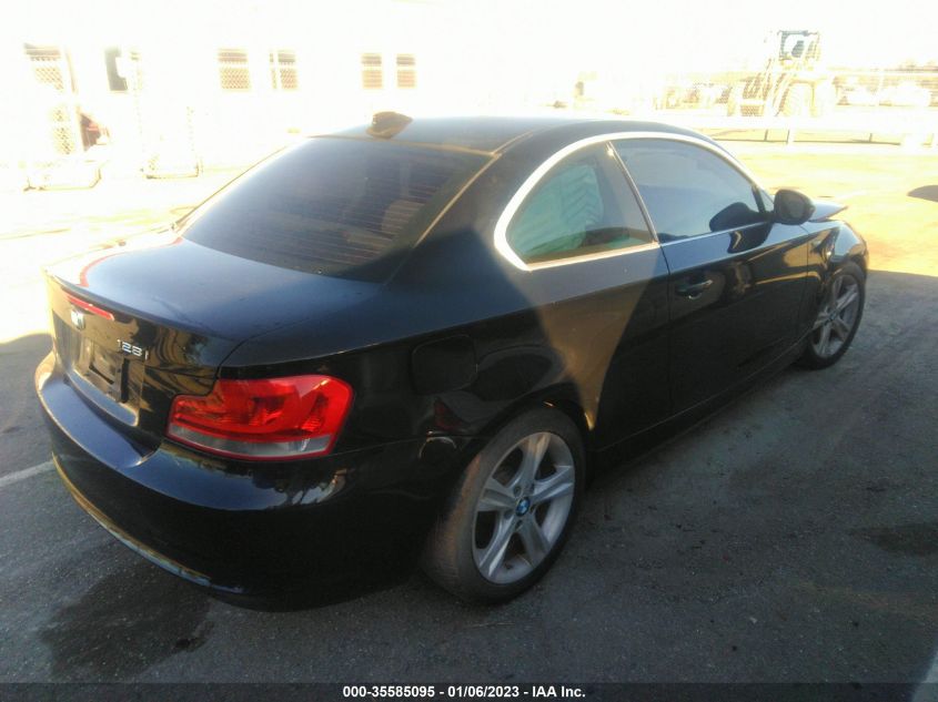 2013 BMW 1 SERIES 128I WBAUP7C57DVP25940