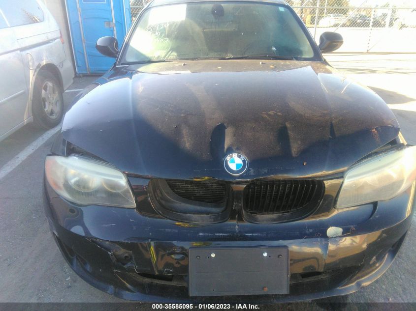 2013 BMW 1 SERIES 128I WBAUP7C57DVP25940