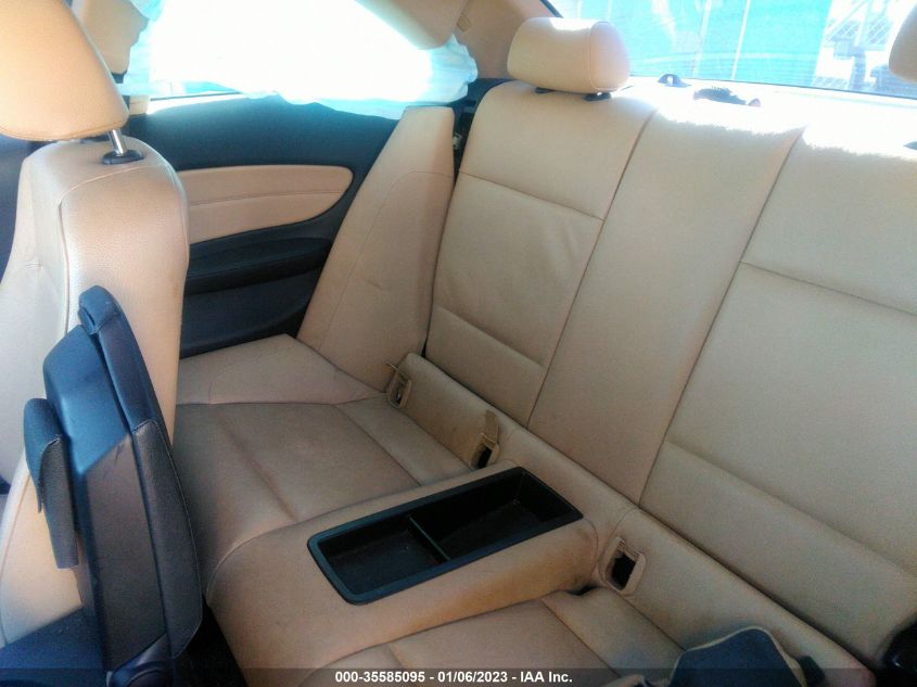 2013 BMW 1 SERIES 128I WBAUP7C57DVP25940