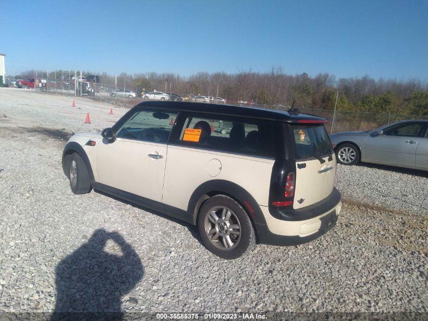 2013 MINI COOPER CLUBMAN WMWZF3C51DT491064