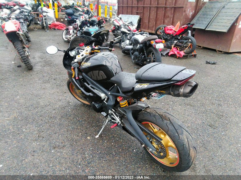 2008 TRIUMPH MOTORCYCLE DAYTONA 675 SMTD00NS98J345904