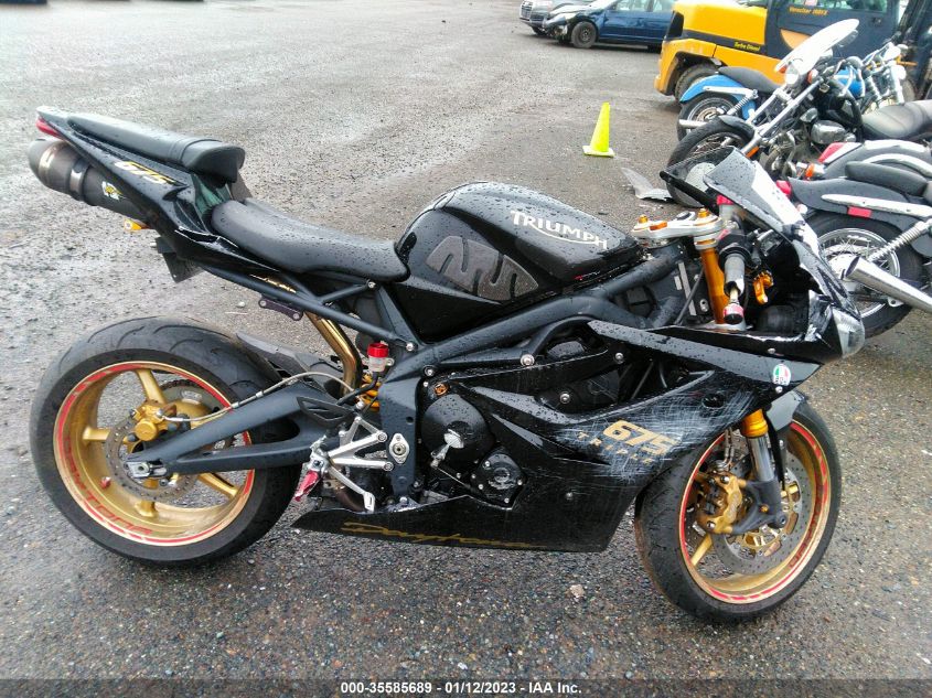 2008 TRIUMPH MOTORCYCLE DAYTONA 675 SMTD00NS98J345904