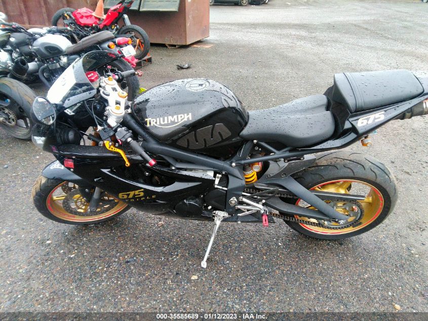 2008 TRIUMPH MOTORCYCLE DAYTONA 675 SMTD00NS98J345904