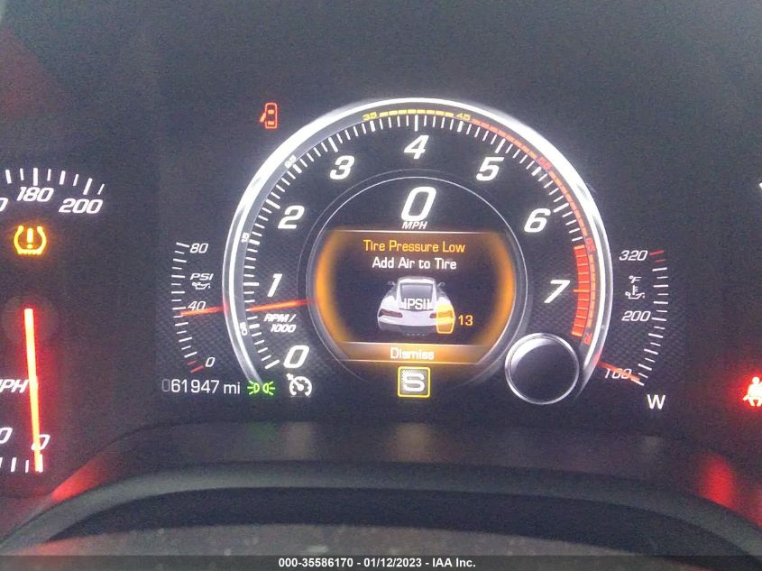 2014 CHEVROLET CORVETTE STINGRAY 2LT - 1G1YC2D75E5107724