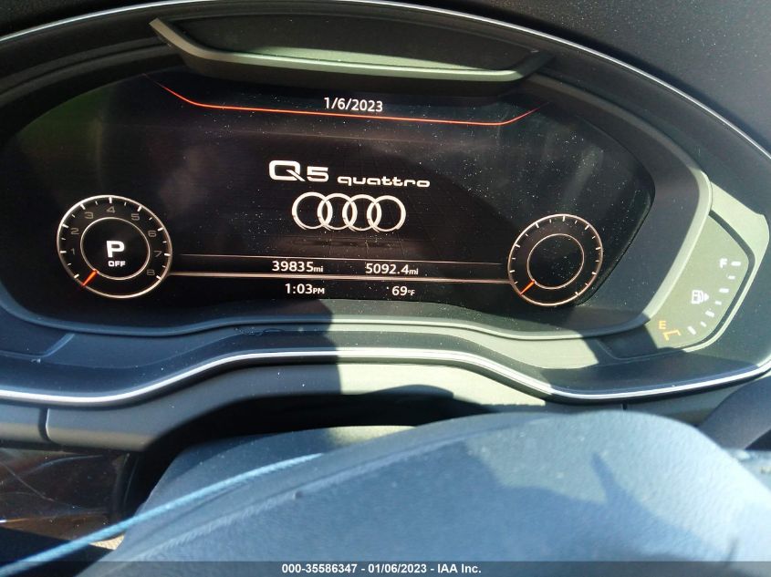 WA1BNAFY2K2065723 2019 AUDI Q5, photo no. 7