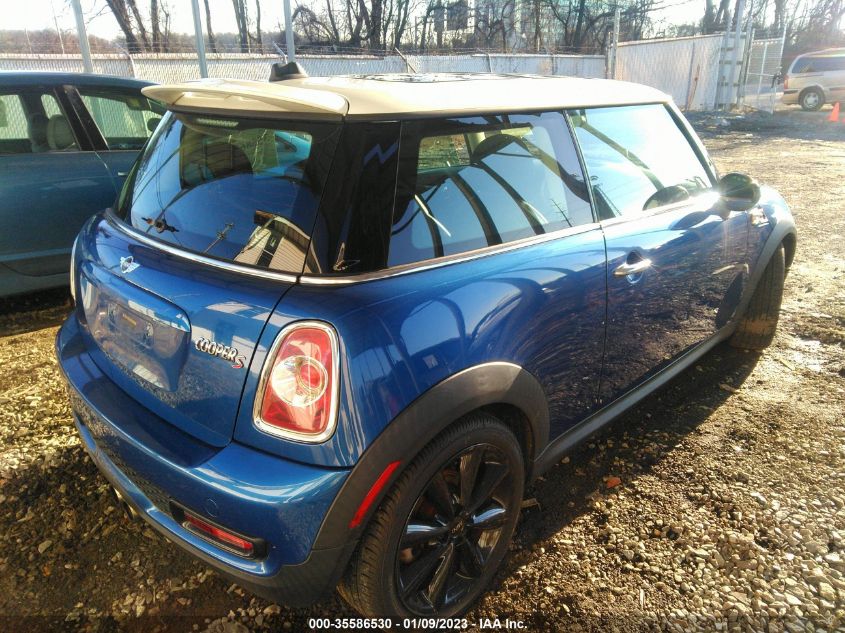 2013 MINI HARDTOP COOPER S WMWSV3C50DT475586