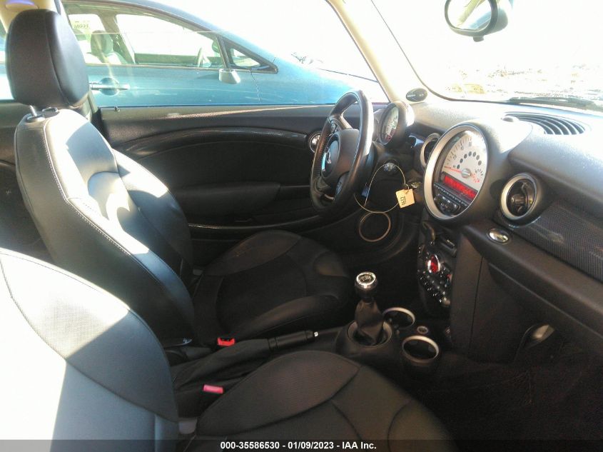 2013 MINI HARDTOP COOPER S WMWSV3C50DT475586