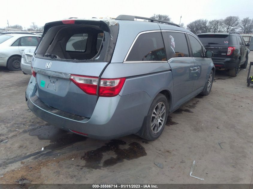 VIN 5FNRL5H6XDB085795 2013 HONDA ODYSSEY no.4