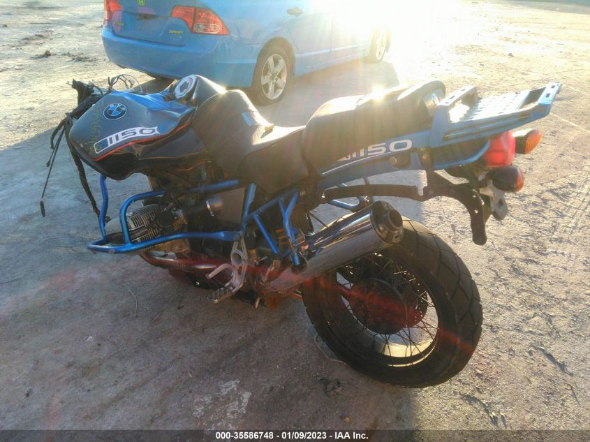 2000 BMW R1150 GS WB10495A9YZE50912