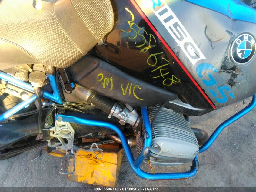 2000 BMW R1150 GS WB10495A9YZE50912