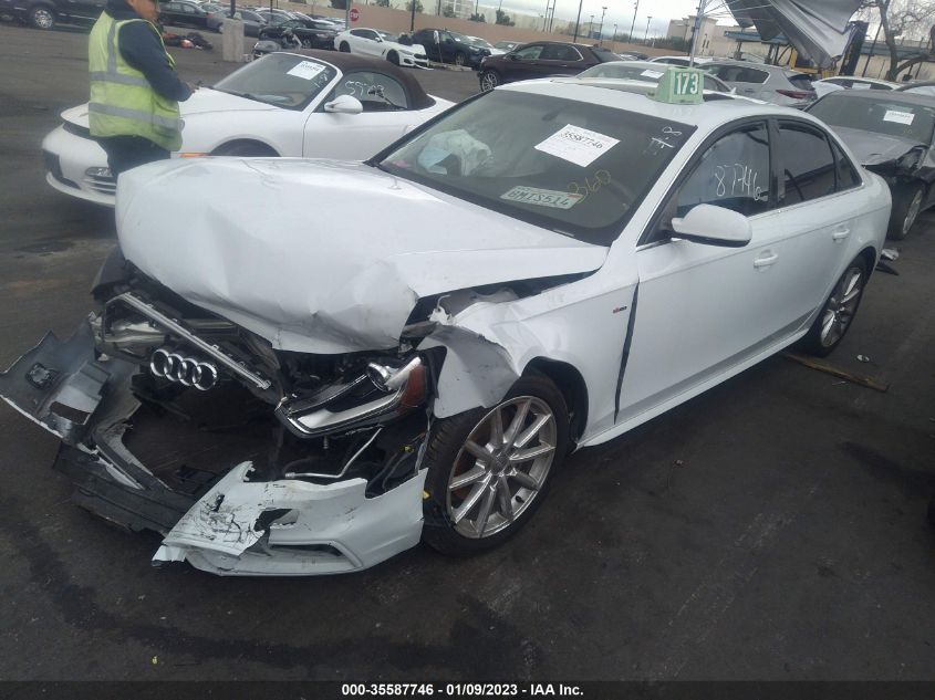 2015 AUDI A4 PREMIUM WAUAFAFL4FN039905