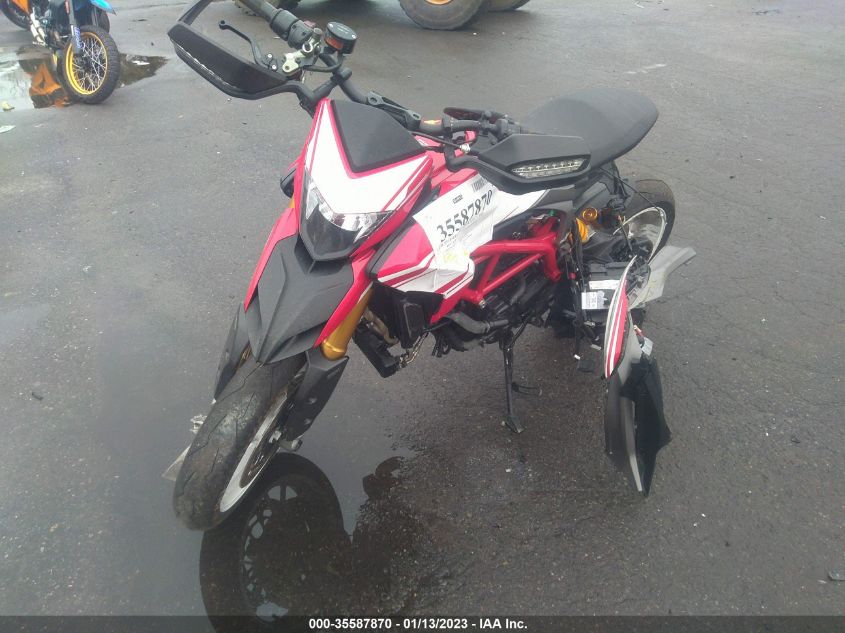 2018 DUCATI HYPERMOTARD 939 ZDM1YBJS6JB013483