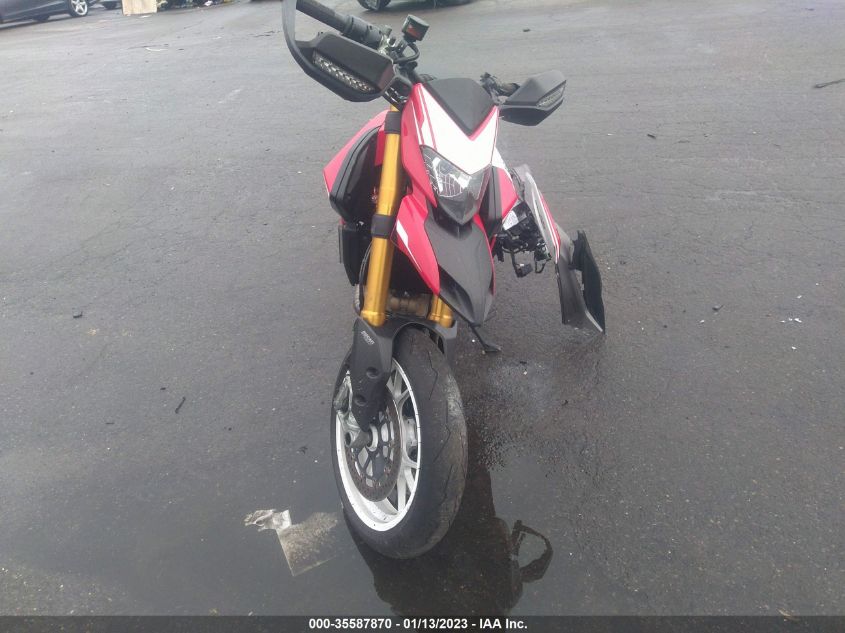 2018 DUCATI HYPERMOTARD 939 ZDM1YBJS6JB013483