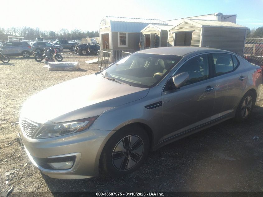 2013 KIA OPTIMA HYBRID LX KNAGM4AD7D5043641