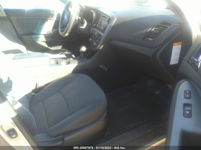 2013 KIA OPTIMA HYBRID LX KNAGM4AD7D5043641