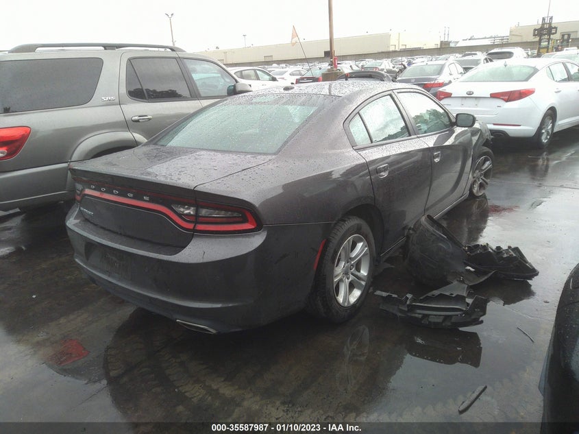 VIN 2C3CDXBG0LH203169 2020 DODGE CHARGER SXT