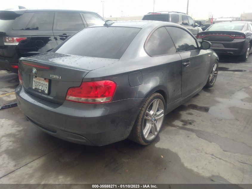 2013 BMW 1 SERIES 135I/135IS WBAUC9C54DVY60168