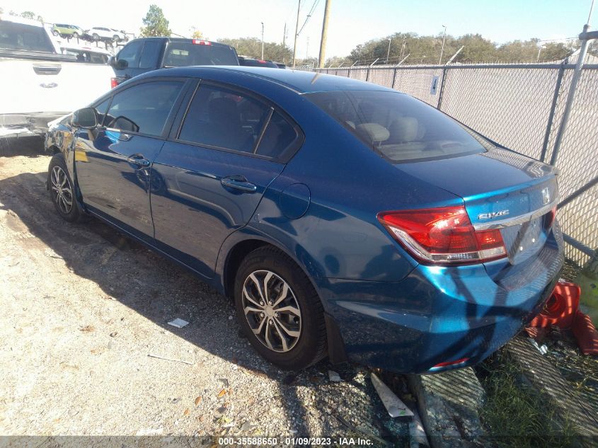 2013 HONDA CIVIC SDN LX 19XFB2F57DE004885