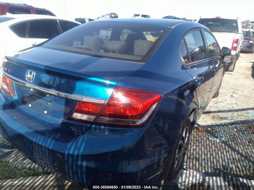 2013 HONDA CIVIC SDN LX 19XFB2F57DE004885