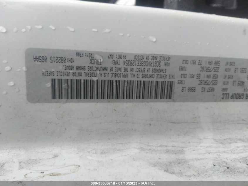 2014 RAM PROMASTER 3C6TRVDG8EE128354