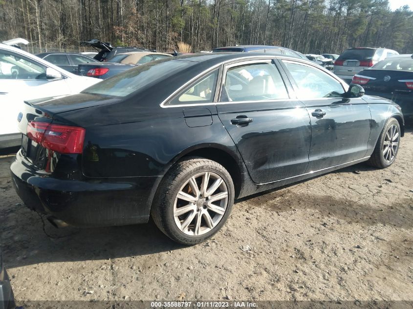 2013 AUDI A6 2.0T PREMIUM PLUS WAUDFAFC2DN026922