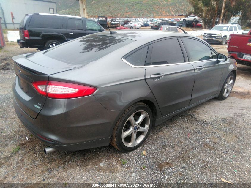 2014 FORD FUSION SE - 1FA6P0HD3E5400907