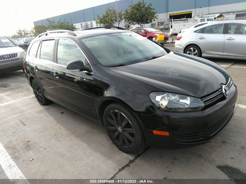 2014 VOLKSWAGEN JETTA SPORTWAGEN SE W/SUNROOF - 3VWPP7AJ7EM614975