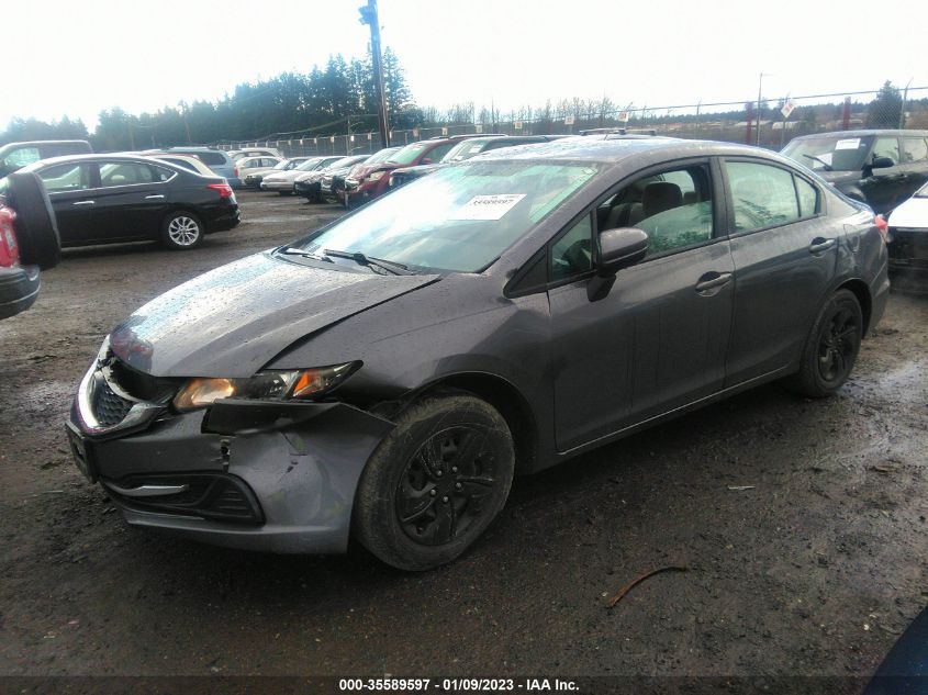 2014 HONDA CIVIC SEDAN LX 19XFB2F50EE214682