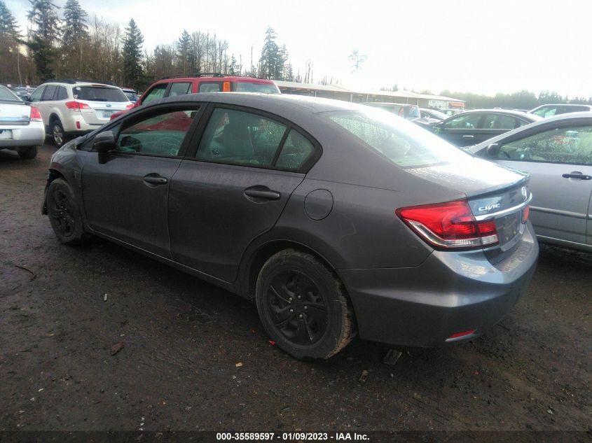 2014 HONDA CIVIC SEDAN LX 19XFB2F50EE214682