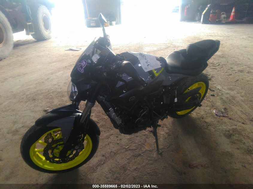 2016 YAMAHA FZ07 JYARM06E5GA007993