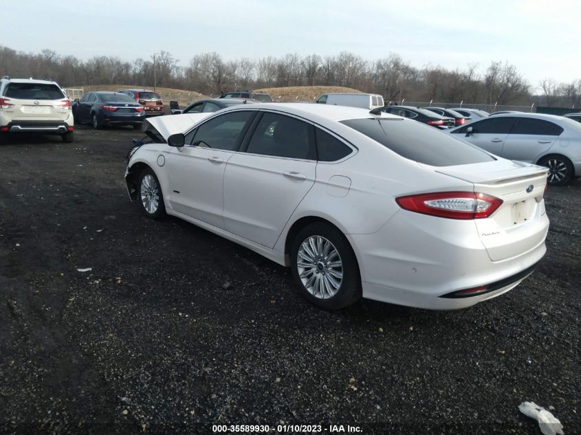 2013 FORD FUSION ENERGI TITANIUM 3FA6P0SU9DR383292