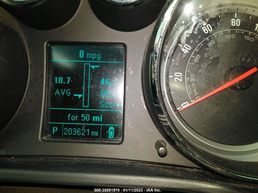 2013 BUICK REGAL TURBO PREMIUM 1 2G4GS5EV9D9190026