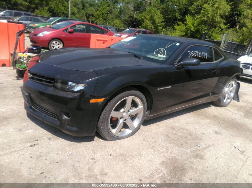 2015 CHEVROLET CAMARO LT - 2G1FD1E31F9156708