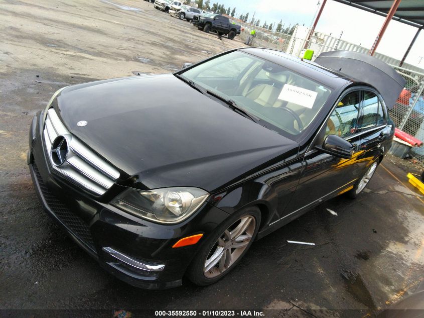 2013 MERCEDES-BENZ C-CLASS C 300 WDDGF8AB6DR284446
