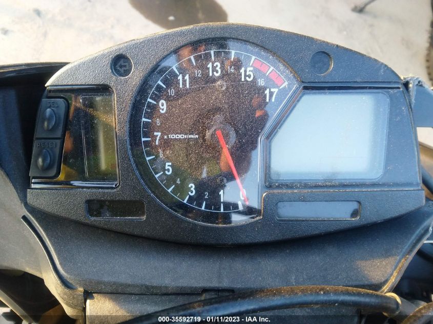 2012 HONDA CBR600 RR JH2PC4004CK500580