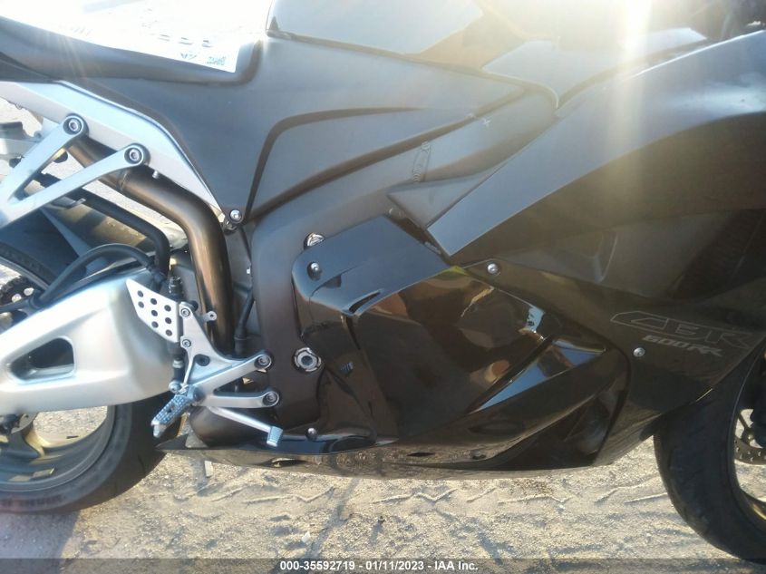 2012 HONDA CBR600 RR JH2PC4004CK500580