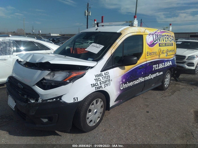 VIN NM0LS7S22N1529883 2022 FORD TRANSIT CONNECT VAN XL