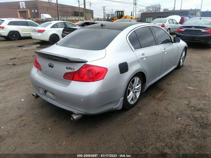 2013 INFINITI G37 SEDAN X JN1CV6AR3DM759175