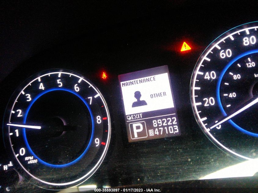 2013 INFINITI G37 SEDAN X JN1CV6AR3DM759175