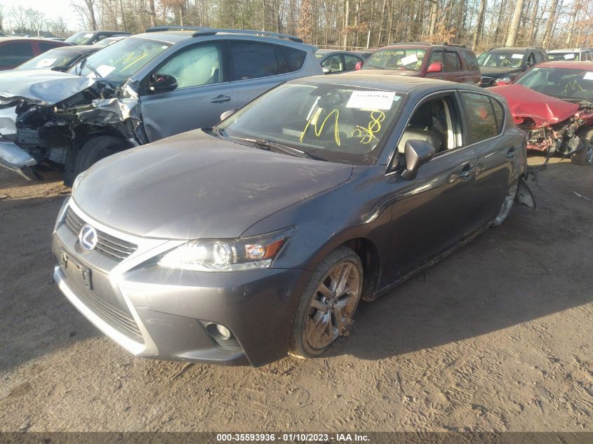 2014 LEXUS CT 200H HYBRID - JTHKD5BHXE2197296