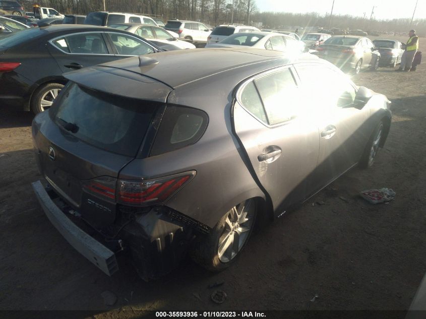 2014 LEXUS CT 200H HYBRID - JTHKD5BHXE2197296