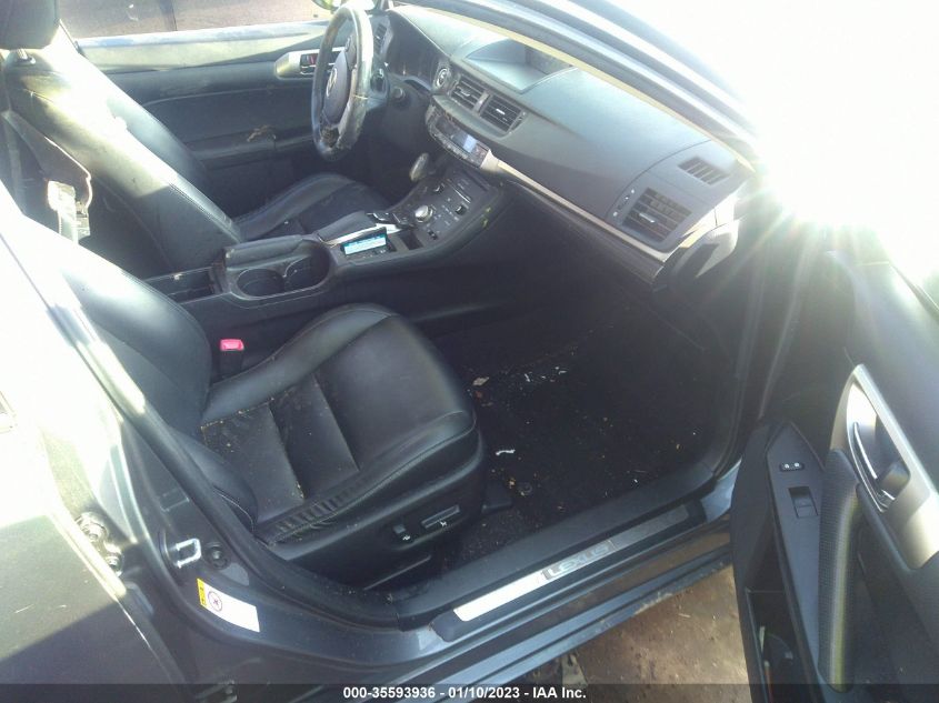 2014 LEXUS CT 200H HYBRID - JTHKD5BHXE2197296