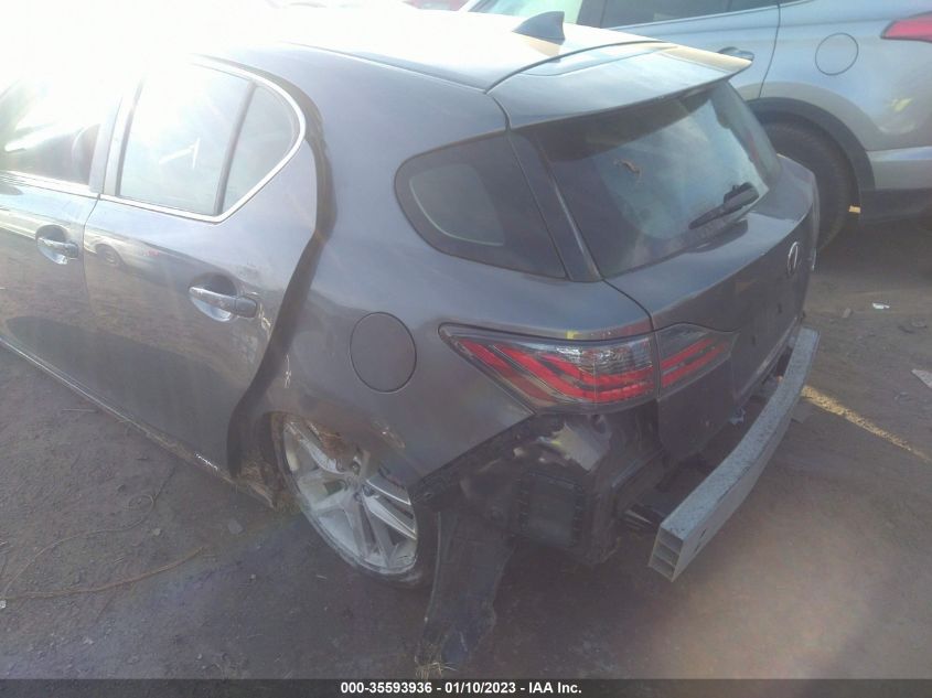 2014 LEXUS CT 200H HYBRID - JTHKD5BHXE2197296
