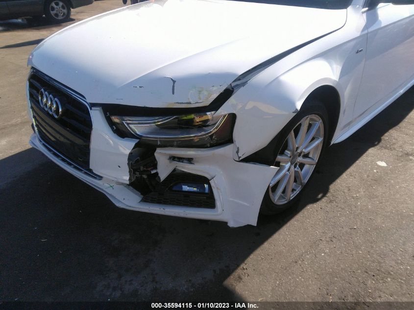 2015 AUDI A4 PREMIUM PLUS WAUFFAFL6FN030998
