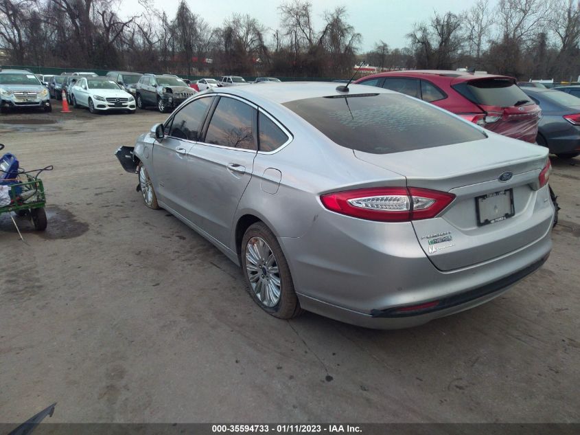 2016 FORD FUSION ENERGI SE LUXURY 3FA6P0PU8GR286968