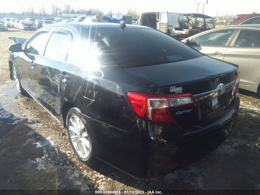 2014 TOYOTA CAMRY HYBRID LE/XLE/SE LIMITED EDITION 4T1BD1FK0EU140024