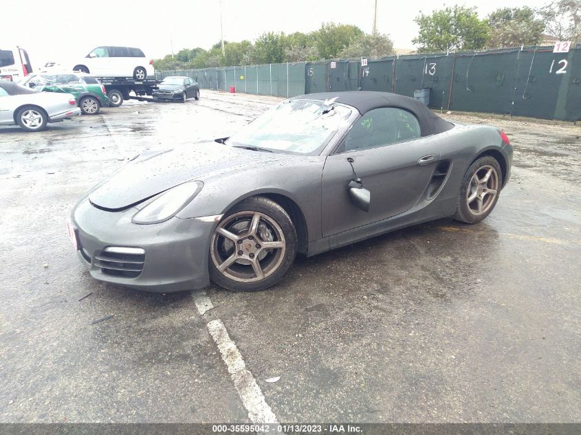 2014 PORSCHE BOXSTER WP0CA2A82EK120615