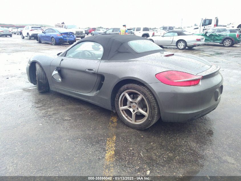 2014 PORSCHE BOXSTER WP0CA2A82EK120615