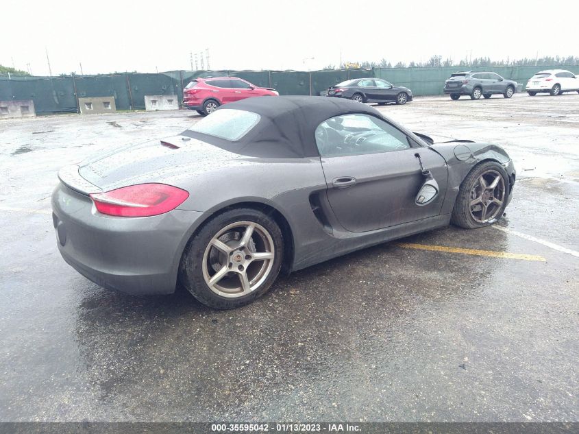 2014 PORSCHE BOXSTER WP0CA2A82EK120615